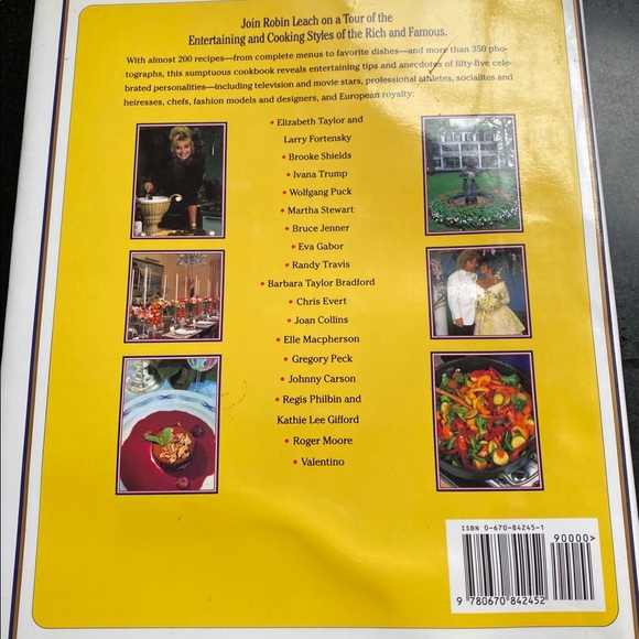 VINTAGE-Lifestyles of The Rich and Famous Cookbook - Picture 5 of 9